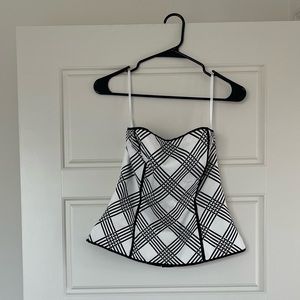 White House Black Market Corset Top